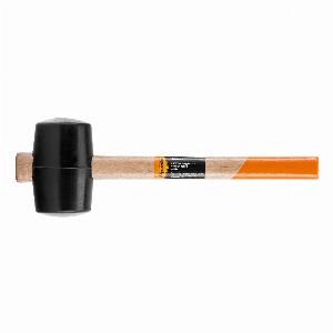 Киянка резиновая, 680 г, черная резина, деревянная рукоятка Sparta