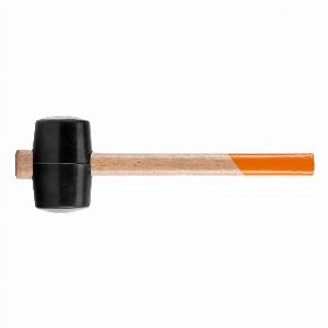 Киянка резиновая, 680 г, черная резина, деревянная рукоятка Sparta
