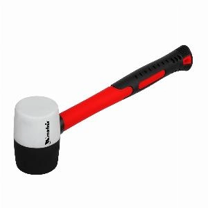 Киянка резиновая, 225 г, черно-белая резина, фибергласовая рукоятка Matrix