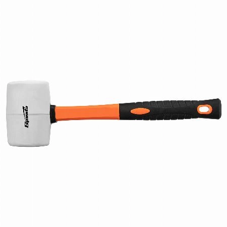 Киянка резиновая, 450 г, белая резина, фибергласовая рукоятка Sparta