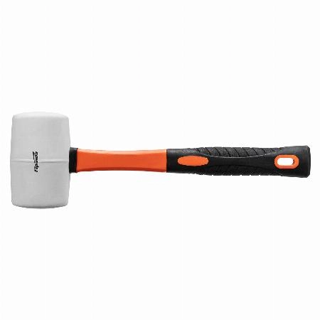Киянка резиновая, 680 г, белая резина, фибергласовая рукоятка Sparta
