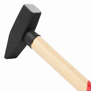 Молоток слесарный, 1000 г, квадратный боек, деревянная рукоятка Matrix