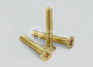 Винт DIN 965 М 4х45 латунь