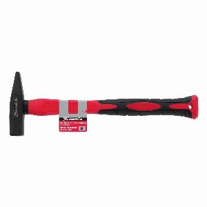 Молоток слесарный optimal, 300 г, фибергласовая обрезиненная рукоятка, квадратный боек Matrix