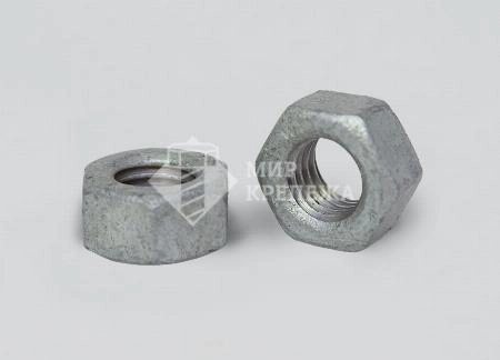 Гайка ГОСТ ISO 4032 М 27 8,0 цинк 6 мкм СЕВЕРСТАЛЬ (1кг)