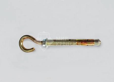 Анкер двухраспорный М6х150х10 полукольцо