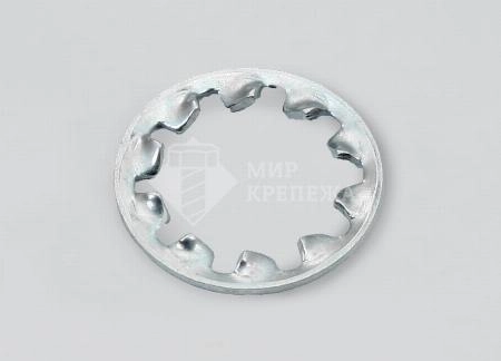 Шайба DIN 6797 I(J) М 3,2  цинк