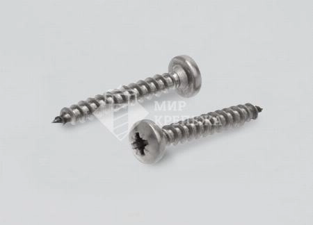 САМОРЕЗ УНИВЕРСАЛЬНЫЙ СКРУГЛ. 4х20  Pz2 оц.