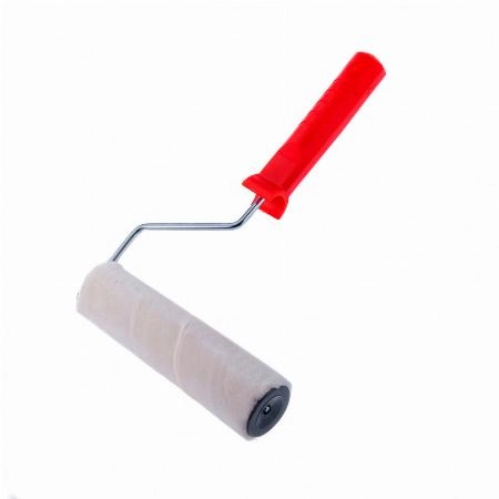 Валик "Велюр" Pro, 180 мм, ворс 4 мм, D 40 мм, D ручки 6 мм, шерсть 50%, полиакрил 50% MTX