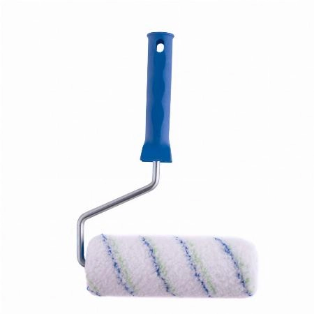 Валик "Водные краски", 180 мм, ворс 12 мм, D 48 мм, D ручки 8 мм, полиэстер Сибртех