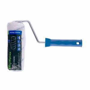 Валик "Водные краски", 180 мм, ворс 12 мм, D 48 мм, D ручки 8 мм, полиэстер Сибртех