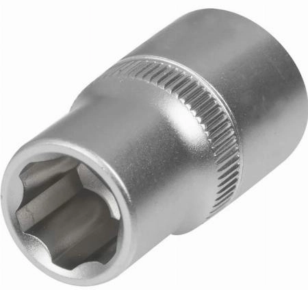 Головка торцевая, 31 мм, шестигранная, CrV, под квадрат 1/2