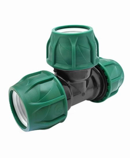 PN10 Тройник компрессионный равный 40