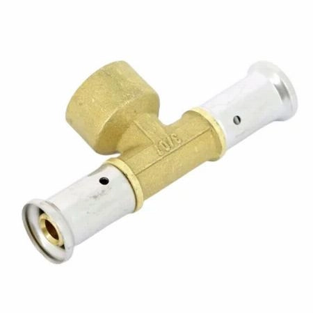 Тройник под пресс ВР 20х1/2х20