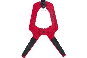 Струбцина клещеобразная 4, усиленная, пластиковый корпус, двухкомпонентные рукоятки, 100 мм Matrix