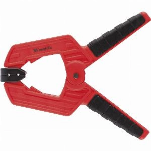 Струбцина клещеобразная 4, усиленная, пластиковый корпус, двухкомпонентные рукоятки, 100 мм Matrix