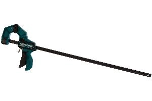 Струбцина реечная, быстрозажимная, пистолетного типа, пошаговый механизм, пластиковый корпус, 600мм Gross