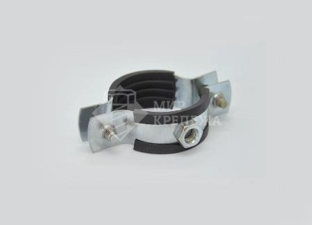 Хомут для крепления труб с гайкой 1/4 дюйма М8 (12-16)