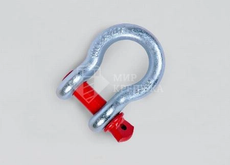 Скоба такелажная грузоподъемная омега 25 мм (без гайки) G209 6500 кг