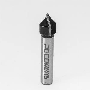 Фреза пазовая галтельная V-образная d8*D12*H12*A90° "РОСОМАХА" серия 1004