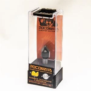 Фреза пазовая галтельная V-образная d8*D16*H16*A90° "РОСОМАХА" серия 1004