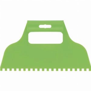 Шпатель для клея, пластмассовый, зубчатый 6 х 6 мм Сибртех