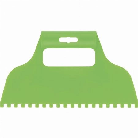 Шпатель для клея, пластмассовый, зубчатый 6 х 6 мм Сибртех