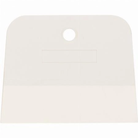 Шпатель, белая резина, 100 мм Россия Сибртех