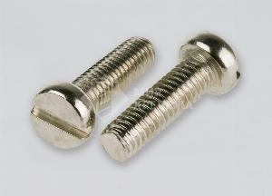 Винт DIN 84 М 4х12 латунь/никель