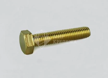 Болт DIN 933 М 10х12 латунь