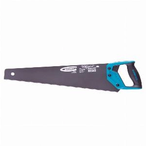 Ножовка по дереву "Piranha", 500 мм, 11-12 TPI, зуб-3D, каленый зуб, тефлоновое покрытие полотна, двухкомпонентная рукоятка G