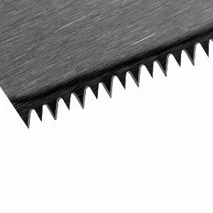 Ножовка по дереву "Зубец", 450 мм, 11 TPI, зуб 2D, калёный зуб, 2-х компонентная рукоятка Сибртех