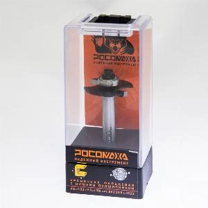 Фреза кромочная фальцевая с нижним подшипником d8*D33*H3*L50 "РОСОМАХА" серия 1023