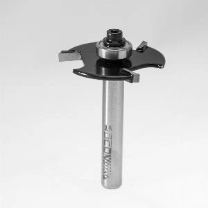 Фреза кромочная фальцевая с нижним подшипником d8*D40*H3*L50 "РОСОМАХА" серия 1023 Z3