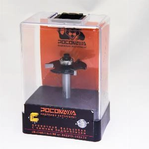 Фреза кромочная фальцевая с нижним подшипником d8*D40*H4*L50 "РОСОМАХА" серия 1023 Z3