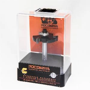 Фреза кромочная фальцевая с нижним подшипником d8*D40*H8*L50 "РОСОМАХА" серия 1023 Z3
