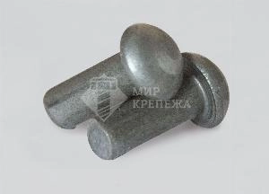 Заклепка DIN 660 6х30 сталь