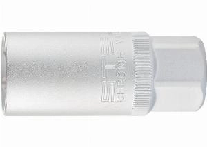 Головка торцевая свечная, двенадцатигранная, 21 мм, под квадрат 1/2 Stels