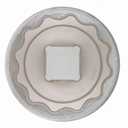 Головка торцевая, 32 мм, двенадцатигранная, CrV, под квадрат 1/2, хромированная Matrix