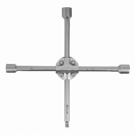 Ключ-крест баллонный, 17 х 19 х 21 мм, под квадрат 1/2, усиленный, толщина 16 мм Matrix Professional