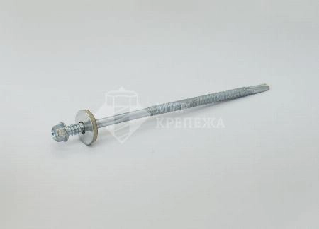 Саморез для сэндвич-панелей сверло РТ5 6.3х5.5х285 RAL5002