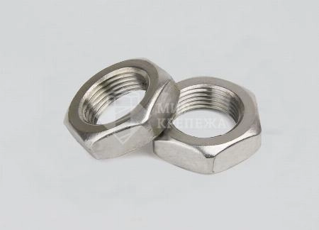 Гайка DIN 431 G 3/8 SW 27 А4