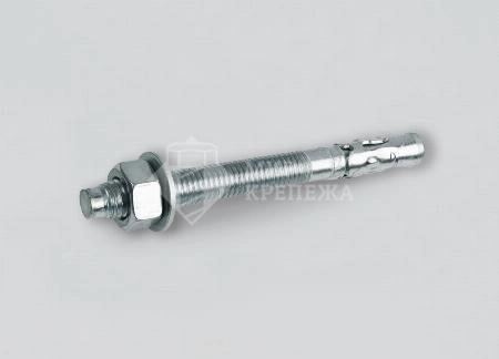 Анкер клиновой М10х120 бел. цинк
