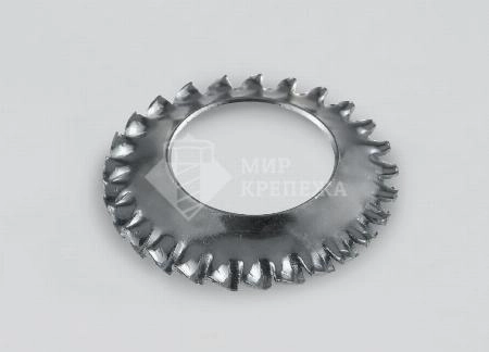 Шайба DIN 6797 V М 8,4 цинк