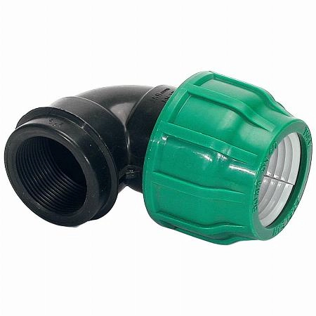 PN10 Отвод компрессионный PN10 ВР 20х3/4"