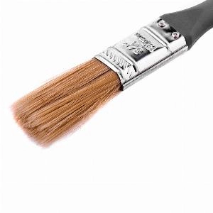 Кисть плоская "Евро" 3/4", натуральная щетина, пластмассовая ручка MTX