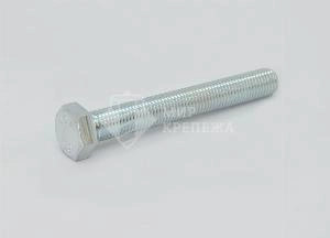 Болт DIN 961 М 18х1,5х140 10,9 полная резьба цинк