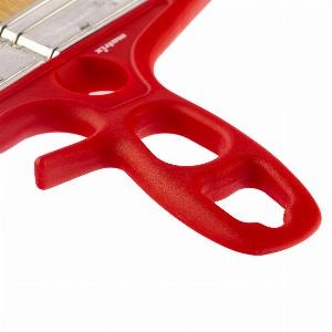 Кисть флейцевая для лаков, 200 x 12, натуральная щетина, пластиковая ручка Color line Matrix