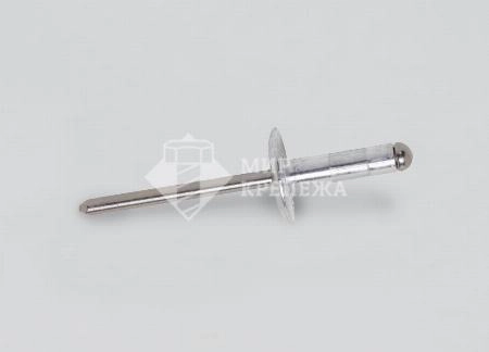 Заклепка вытяжная увеличенный борт нерж 4,8x40