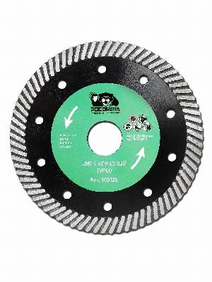 Диск отрезной алмазный ТУРБО 125*2,3 мм "РОСОМАХА"